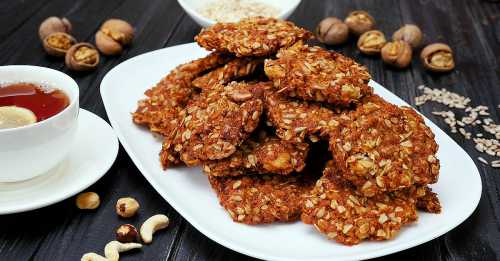 Печенье на скорую руку: рецепт с орешками и семечками