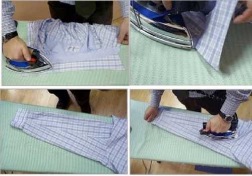 Как правильно гладить мужские сорочки